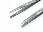 BONNEY DRESSING TISSUE FORCEPS TWEEZERS MEDICAL SURGICAL HOSPITAL FIRST AID TOOL