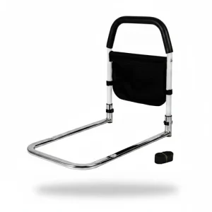 Bed Assist Rail Elderly Safety Bedside Handrail Fall Prevention Steel Support...