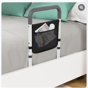 Bed Rails for Elderly Adults with Floor Support, Bed Side Assist Rail for Senior