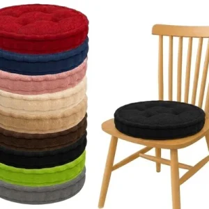 Fleece Armchair Booster Cushion Seat Pad 10cm Riser Cushion for Elderly Adults